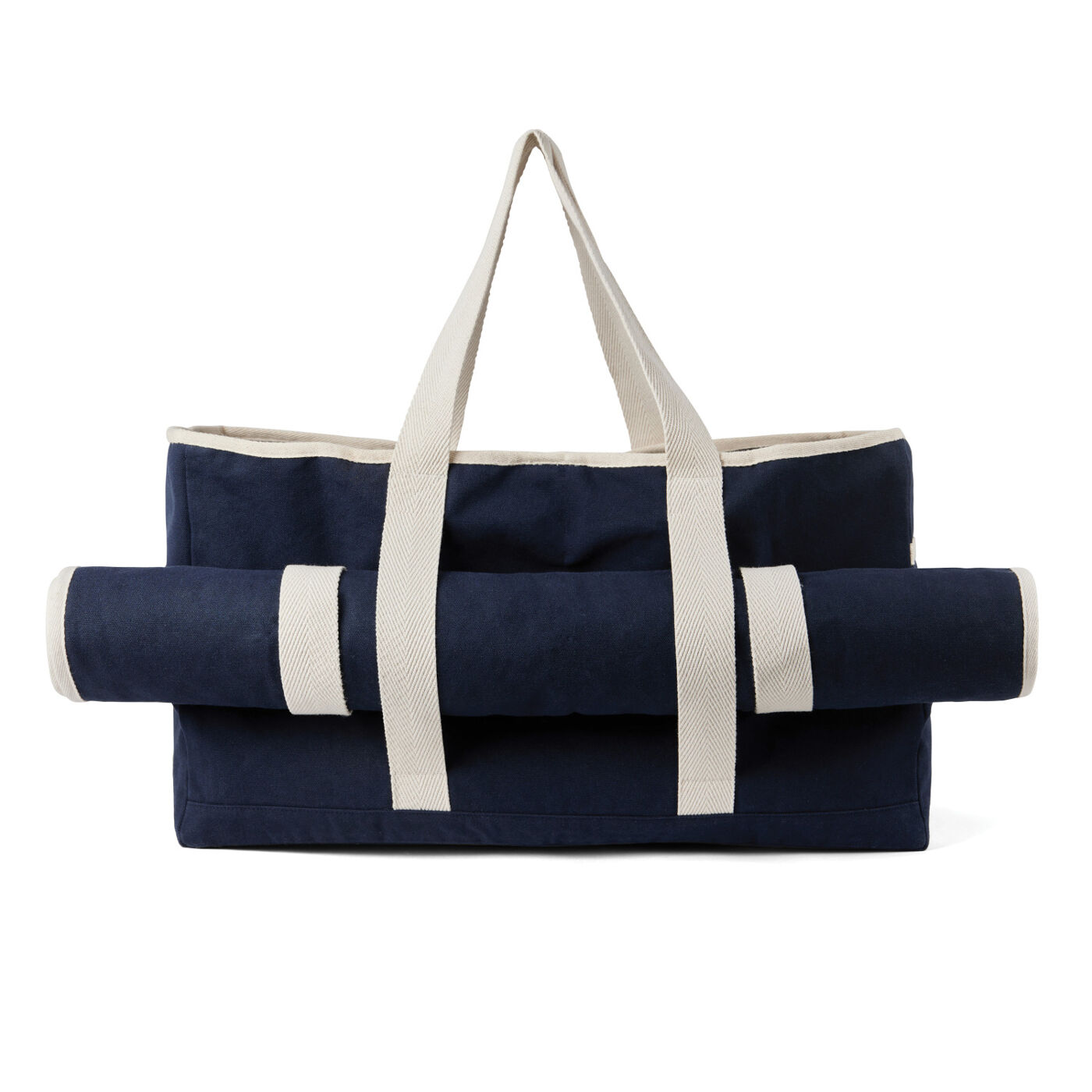 Vinga Volonne Recycled Canvas Beach Bag (with optional matching beach mat)