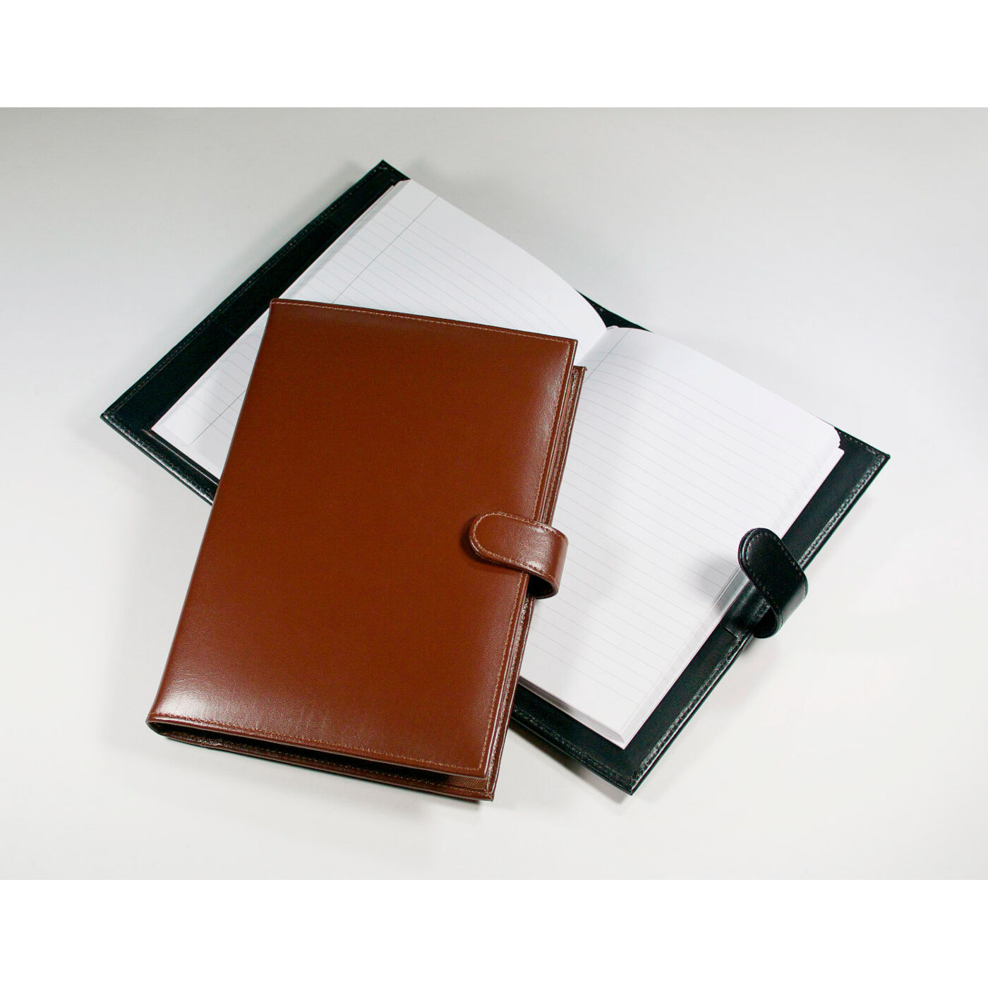 Warwick Leather Book Cover and Notebook