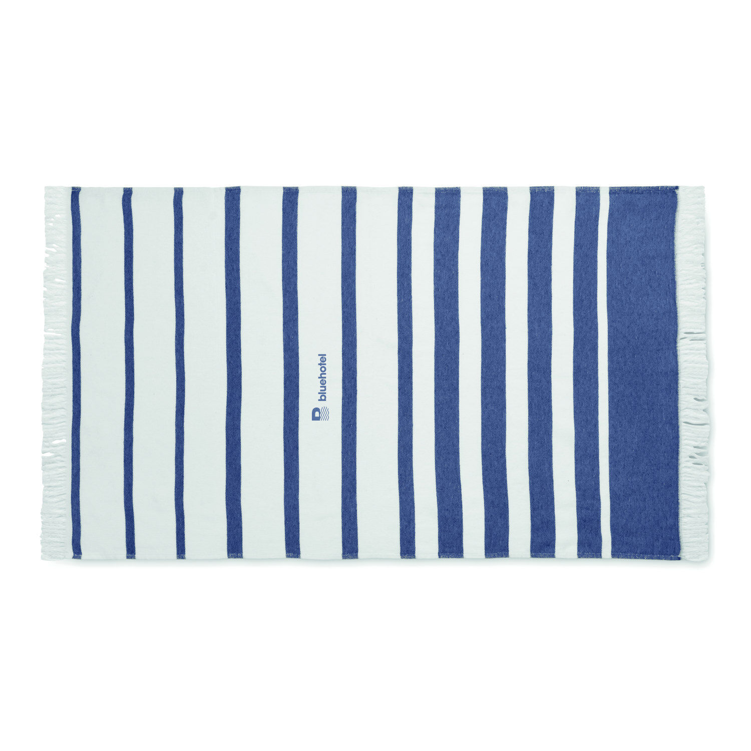 Wave Recycled Towel (in blue with sample branding)