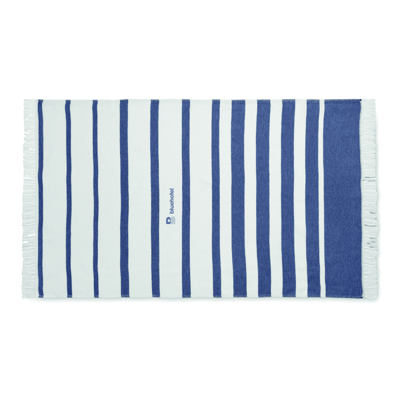 Wave Recycled Towel (in blue with sample branding)