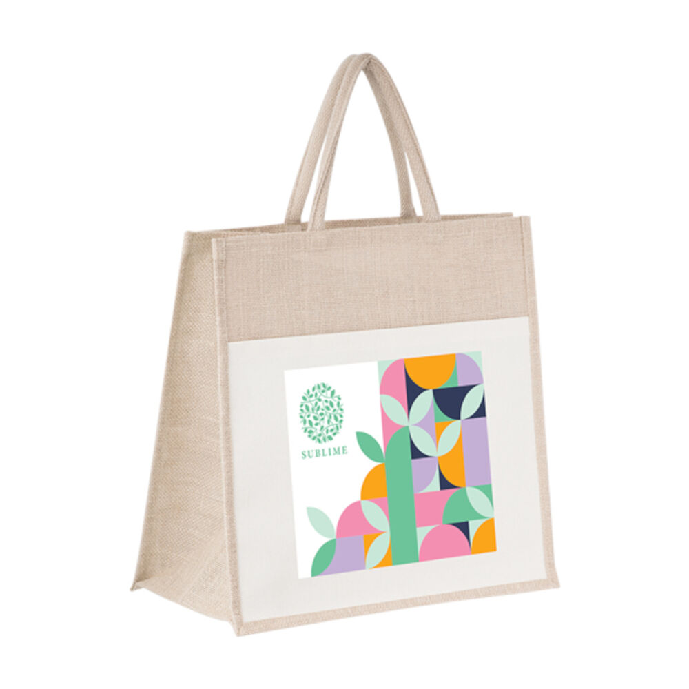 Windsor Jute Shopper (sample branding)