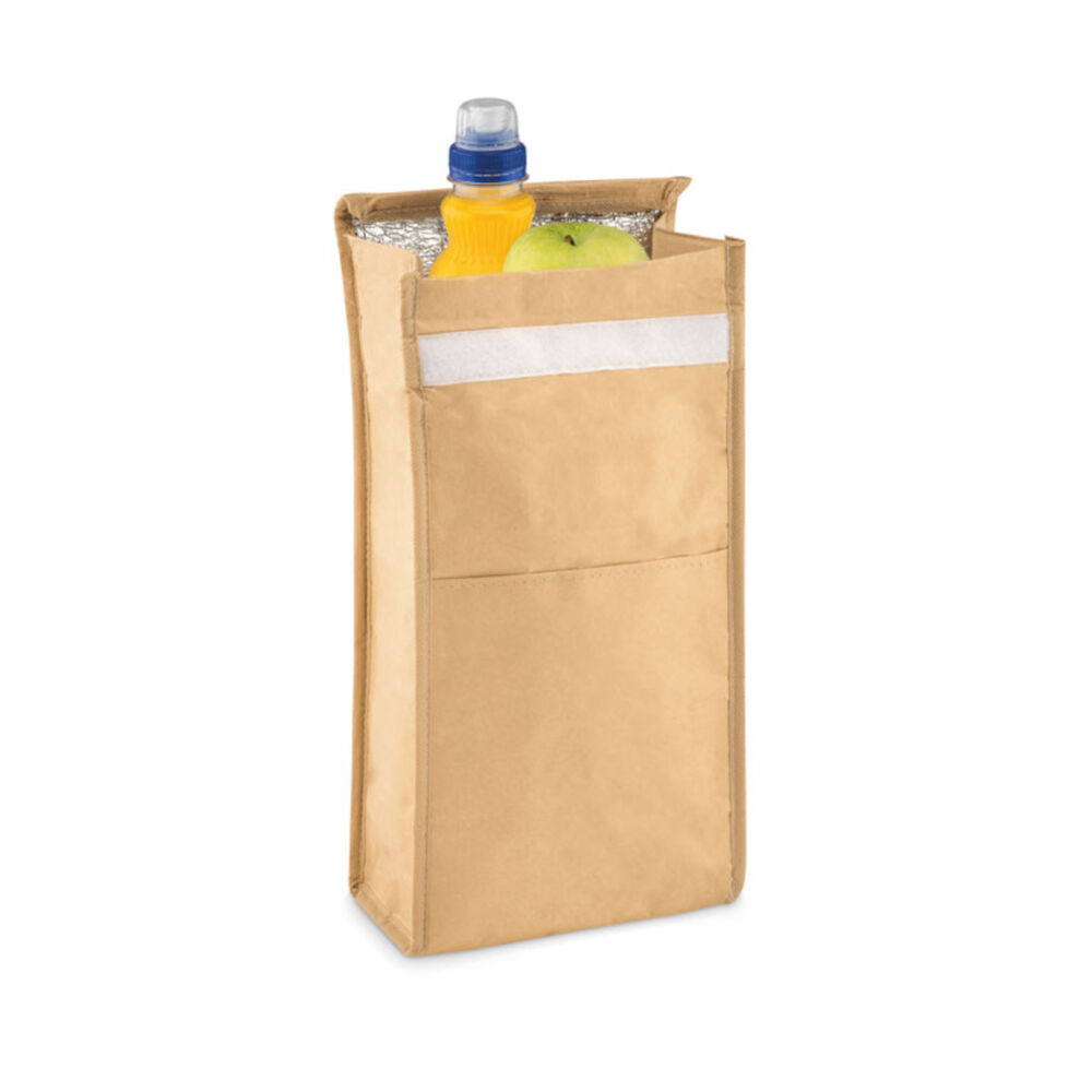 Woven Paper Cooler Lunch Bag