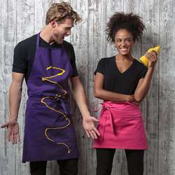 Custom printed aprons