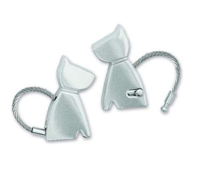 Dog Shaped Keyring