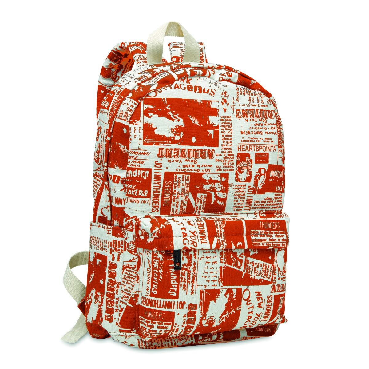 Backpack with all over printing