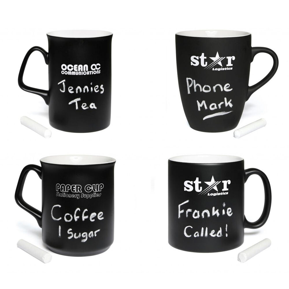 Ceramic Chalk Mugs