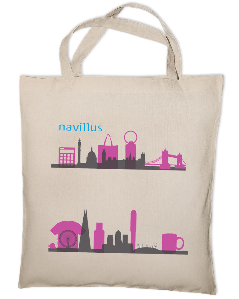 Printed Canvas Bags (Short Handles)