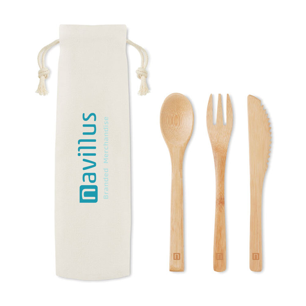 Bamboo Cutlery Set
