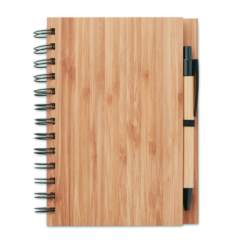 Bamboo Notebook and Pen Set