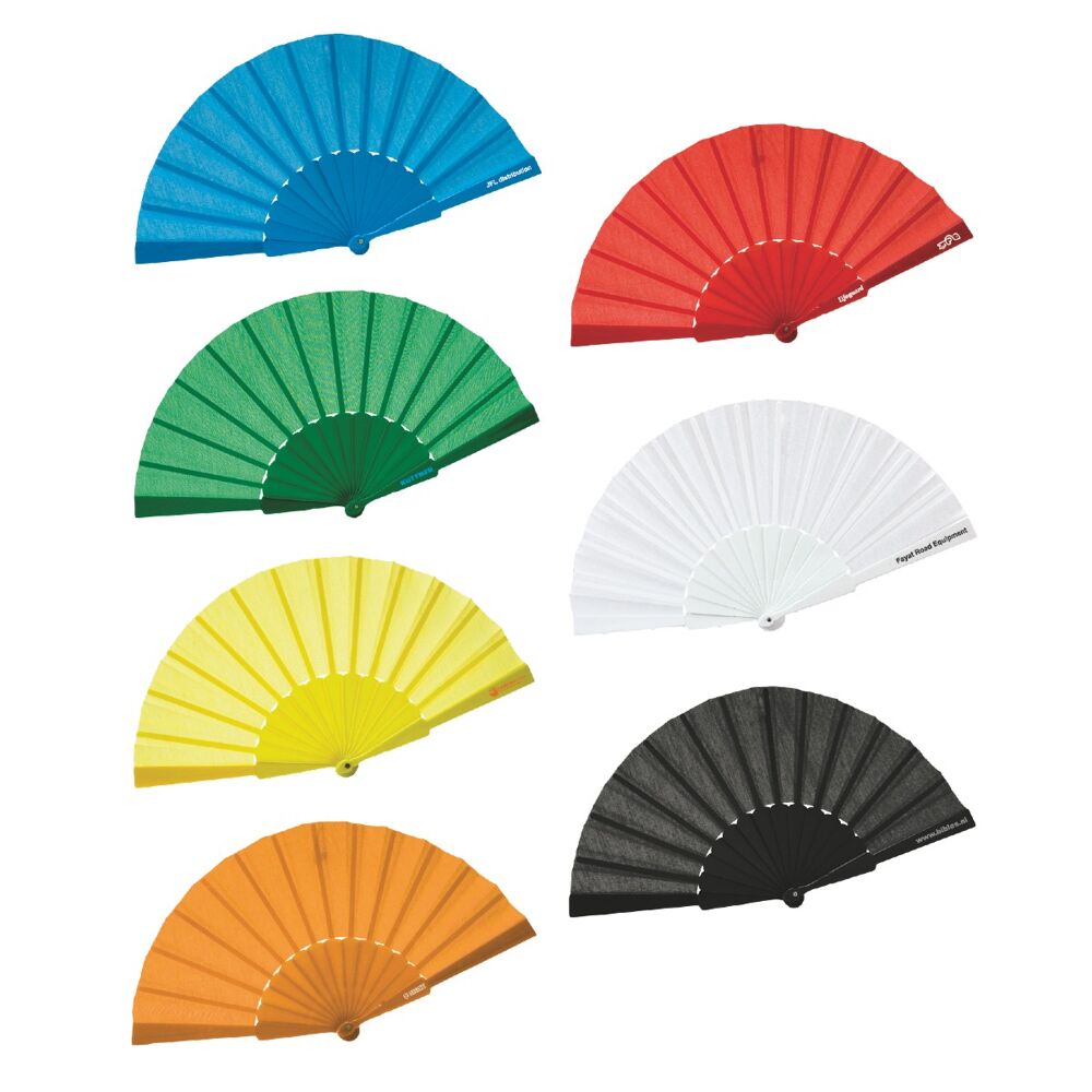 Colour Hand Fan