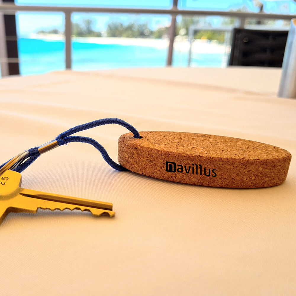 Cork Floating Keyring