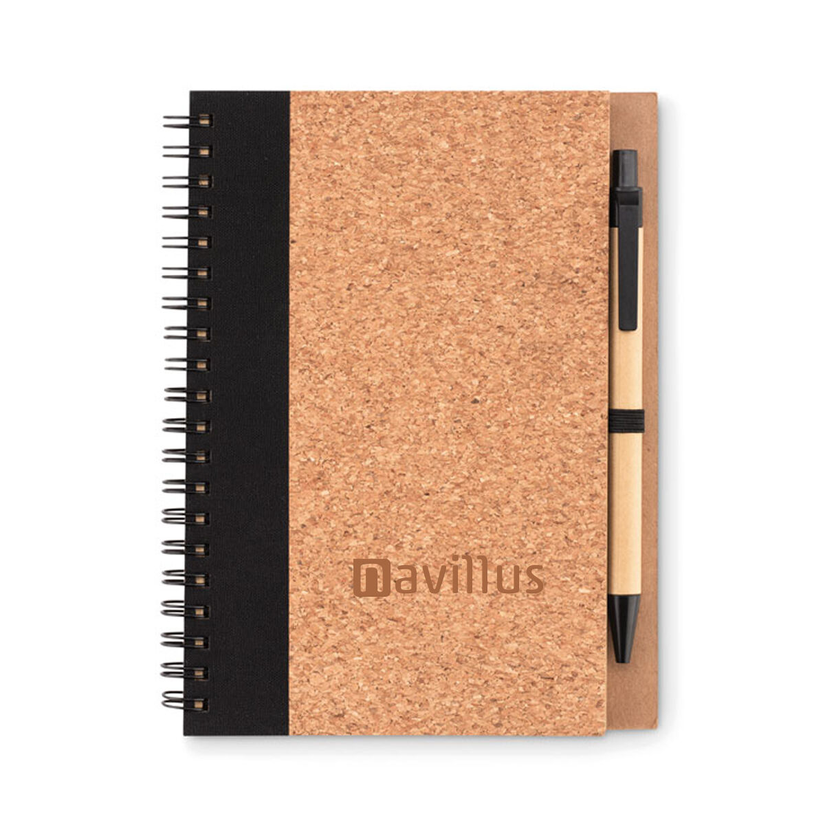 Cork Cover Notebook & Pen