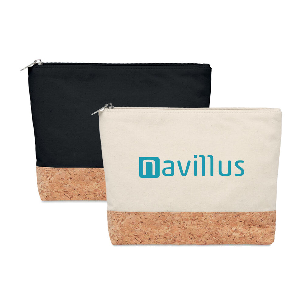 Cotton & Cork Cosmetic Bag