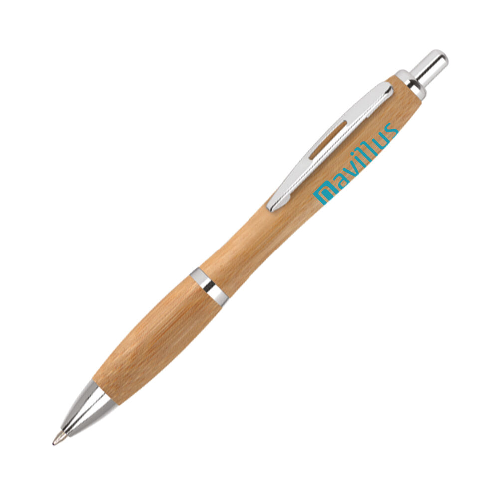 Curvy Sustainable Bamboo Pen