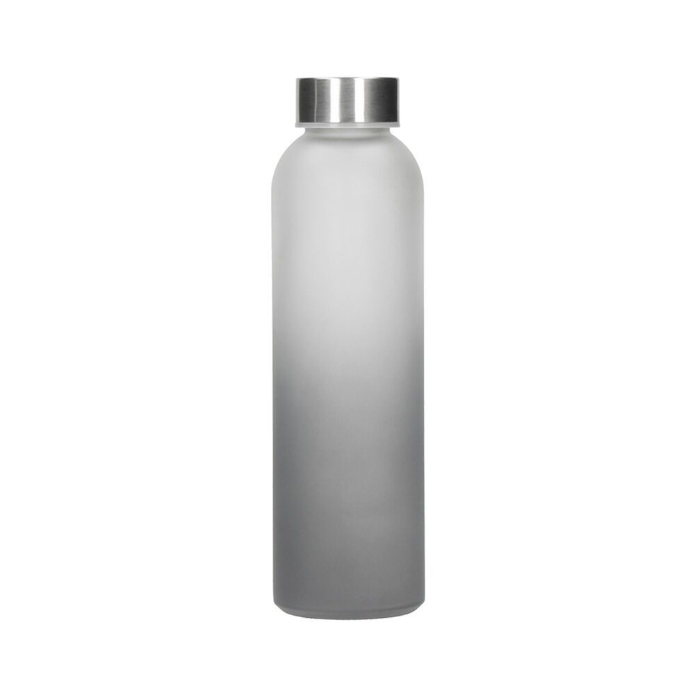 Fade glass water bottle with sleeve
