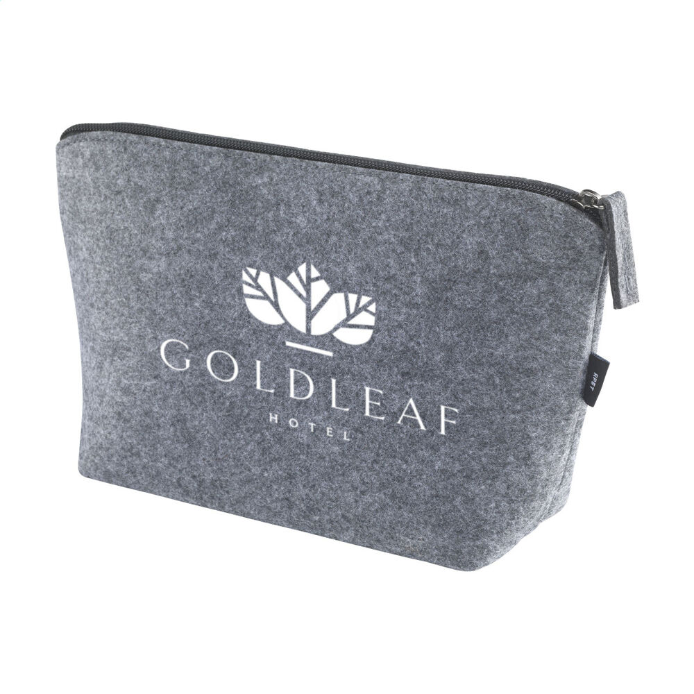 Felt Accessory Bag in Recycled RPET