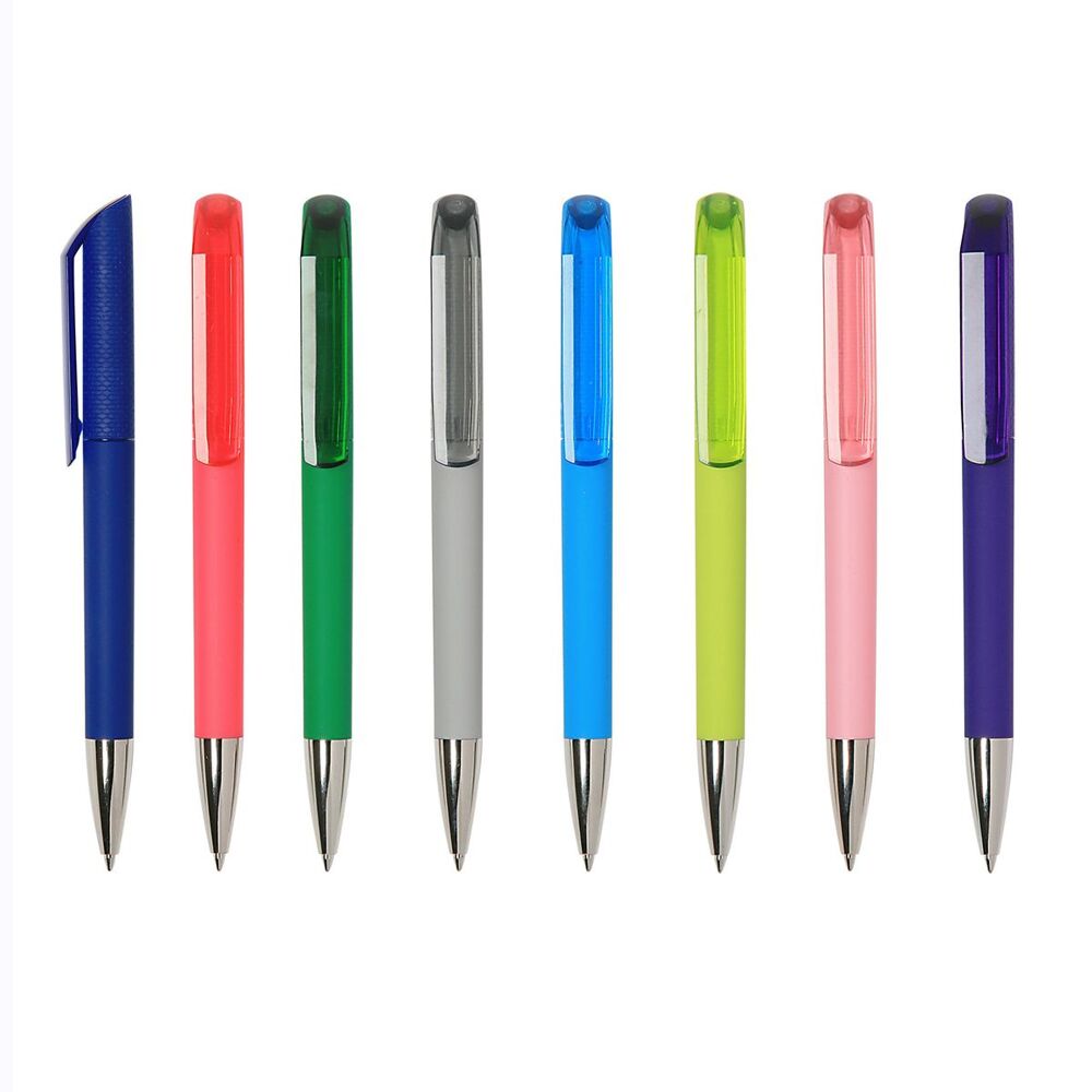 Flow Soft Pen Transparent Clip