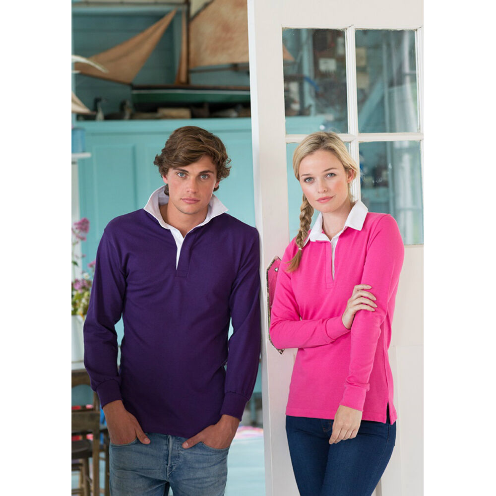 Front Row Plain Rugby Shirt
