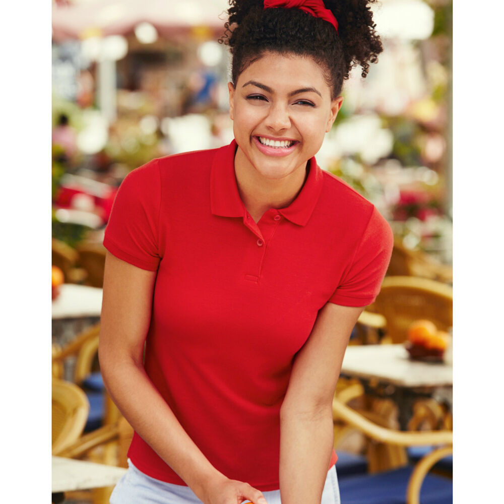 Fruit of the Loom Lady Fit Polo Shirt