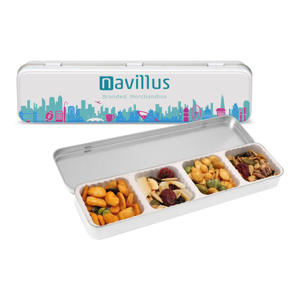 Healthy Snacks In Reusable Tin