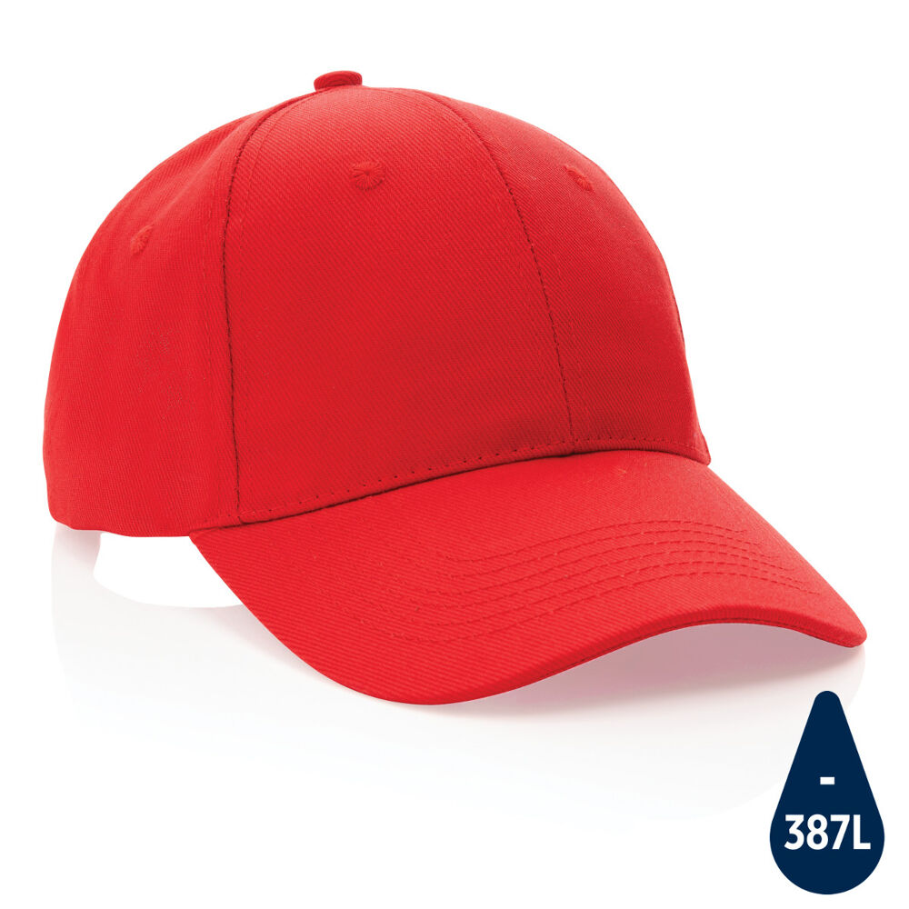 Impact Aware 6 panel recycled cotton cap