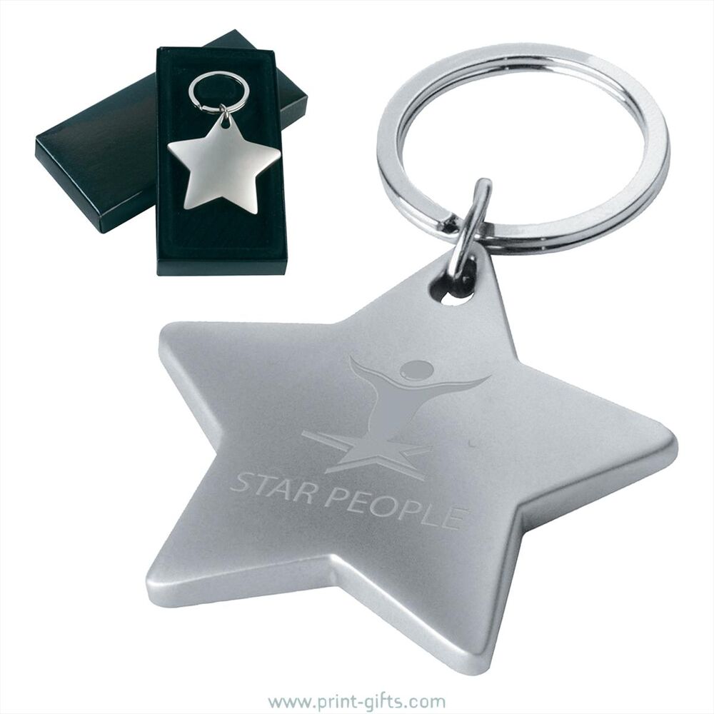 Starlight Metal Keyrings for Engraving