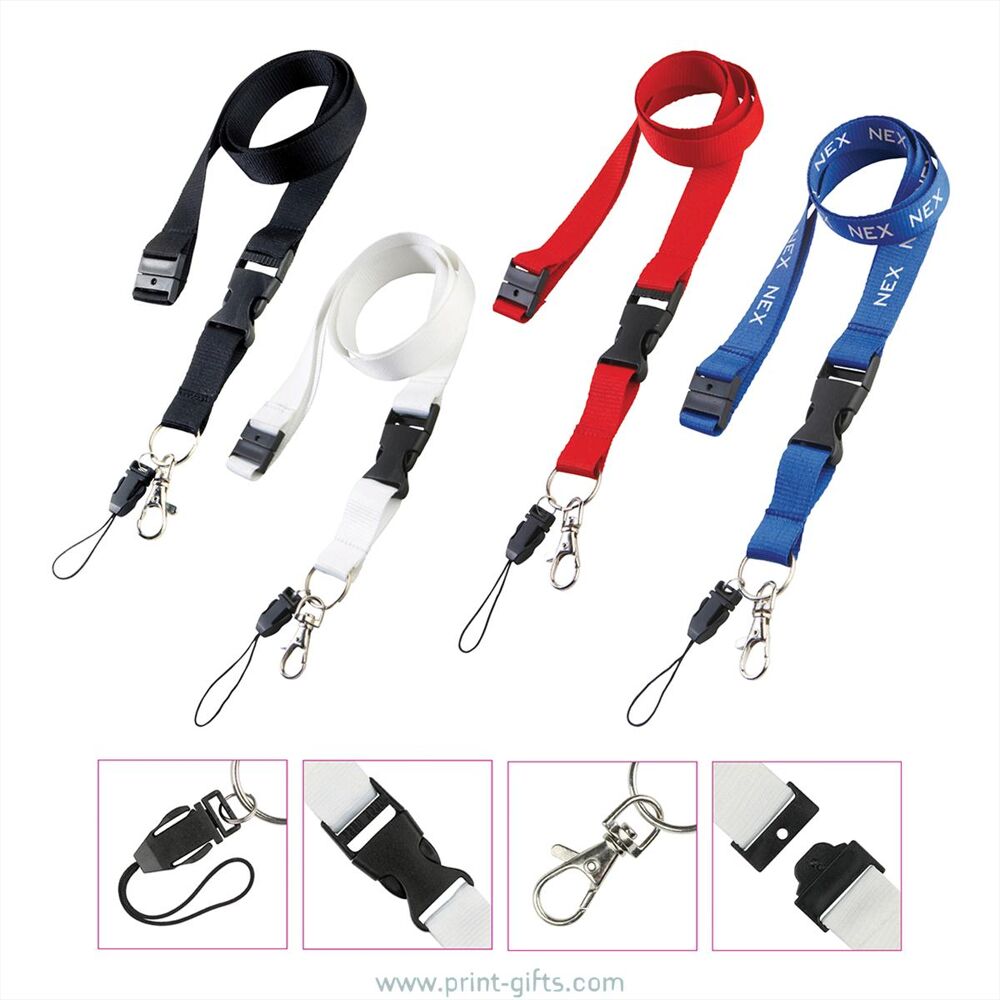 Safety Lanyards Custom Printed