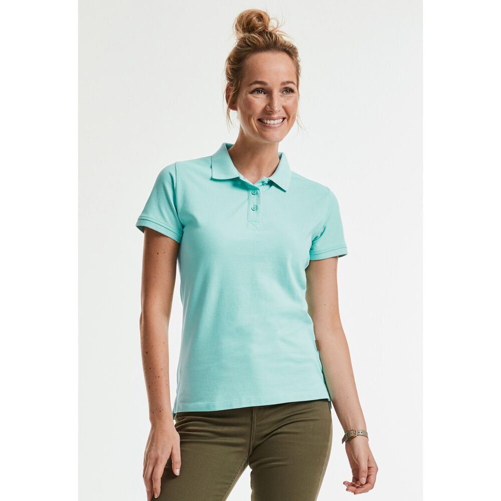 Russell Ladies Organic Polo shirt