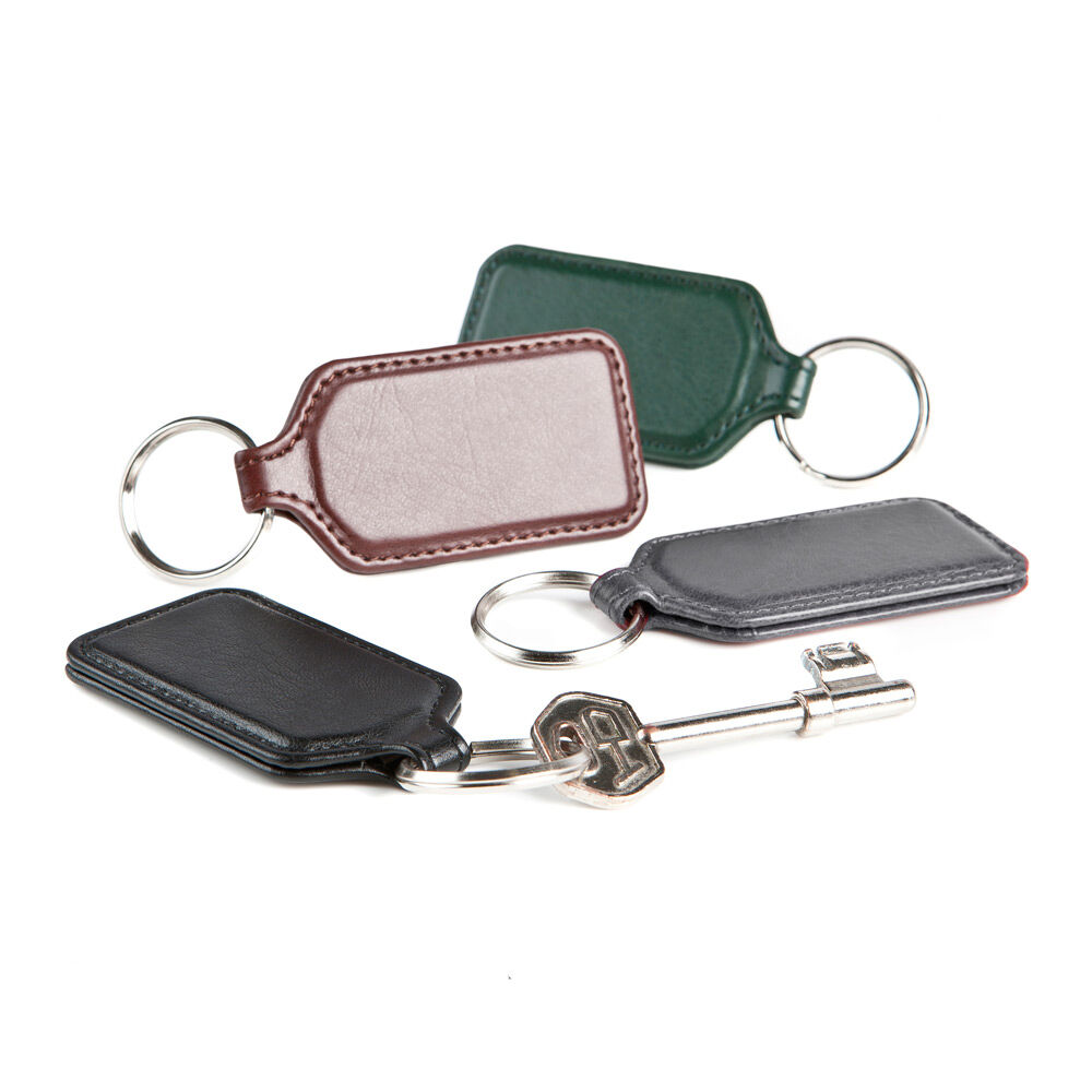 Branded Leather Keyrings