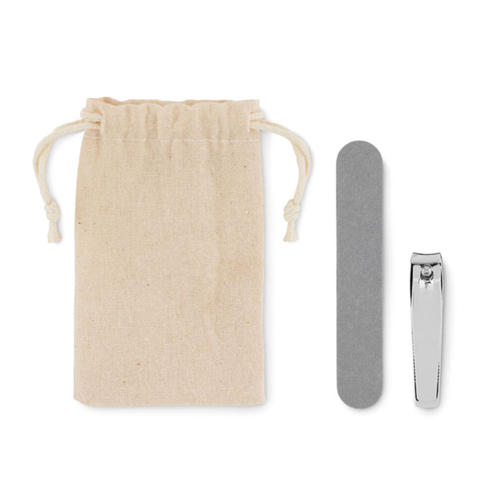 Manicure Set in a Cotton Pouch