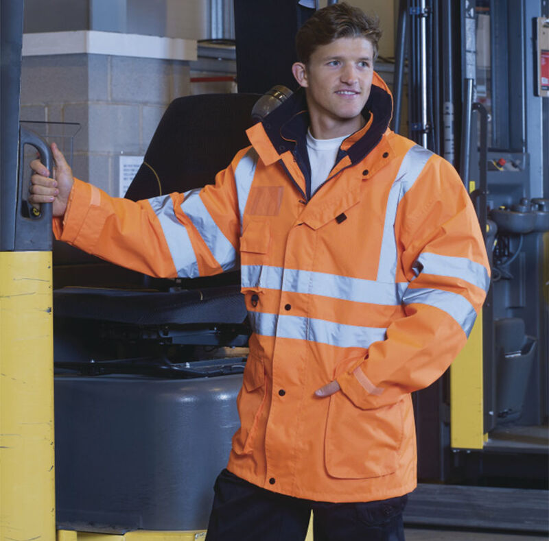 Multifunction Hi-Vis Road Safety Jacket