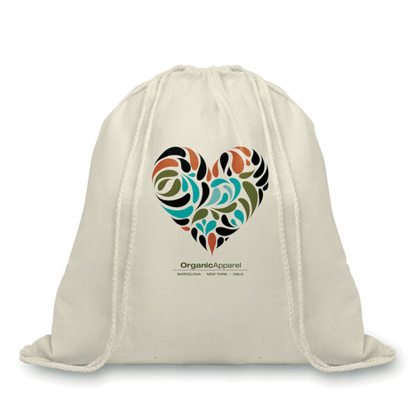 Organic Cotton Drawstring Bag