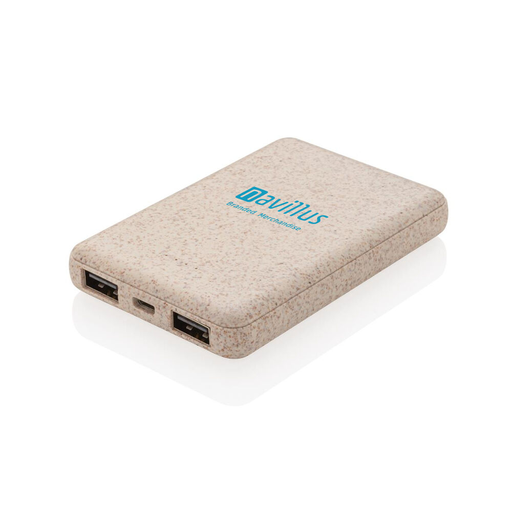 Pocket Wheat Straw Powerbank