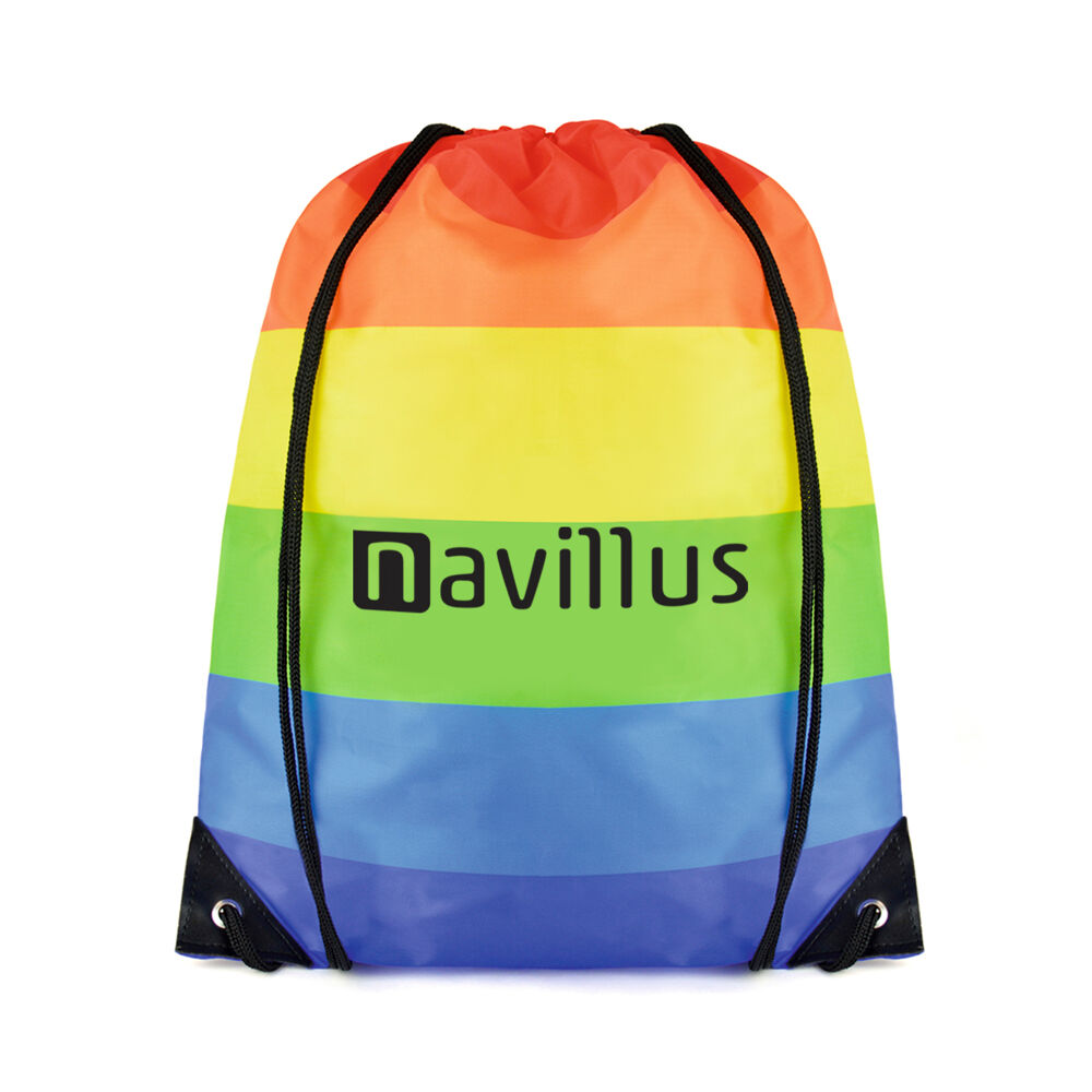 Pride Rainbow Drawstring Gymsac