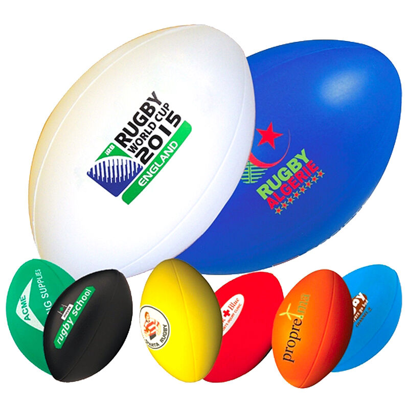 Rugby Ball Stress Shapes to Print