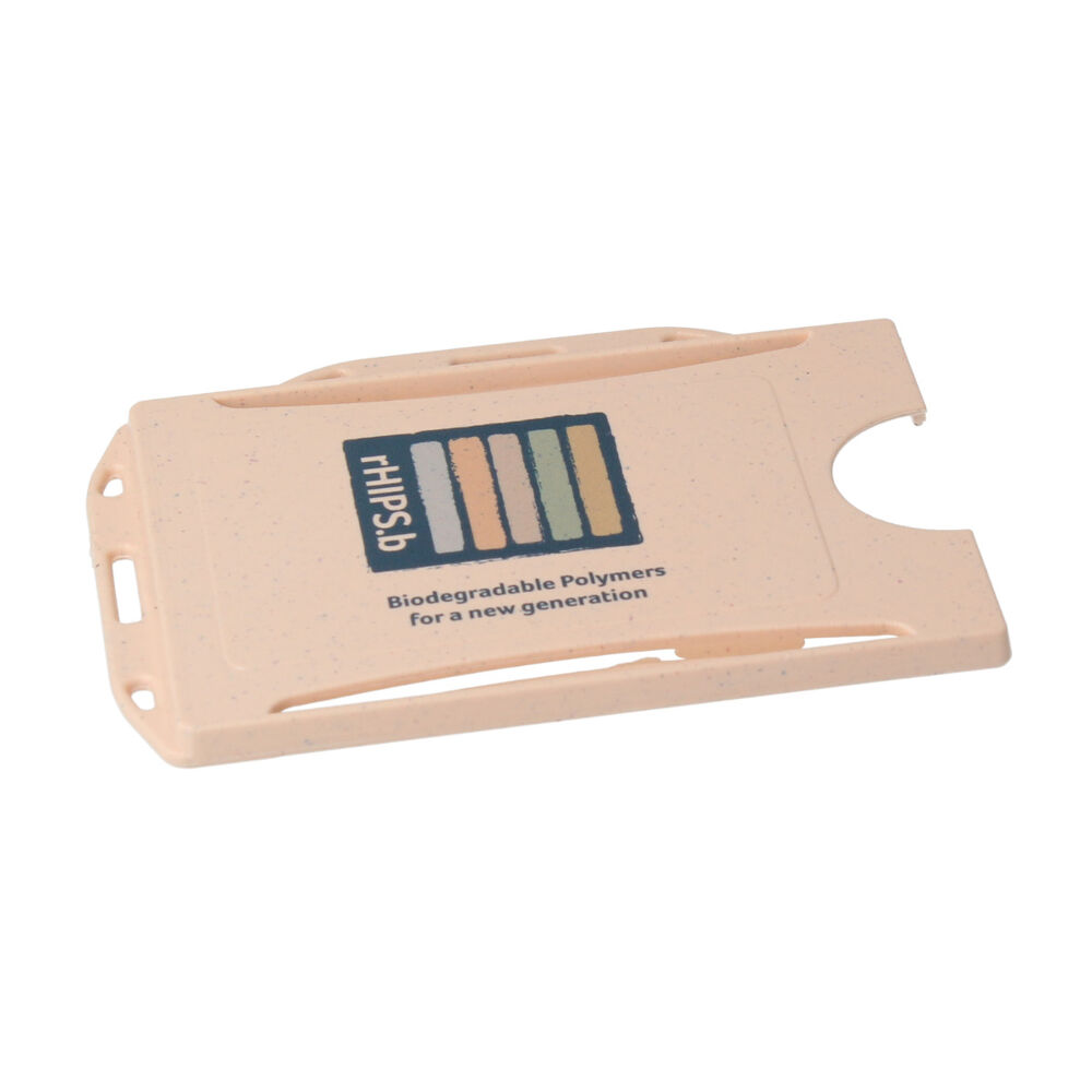 Recycled Plastic rHIPS ID Card Holder