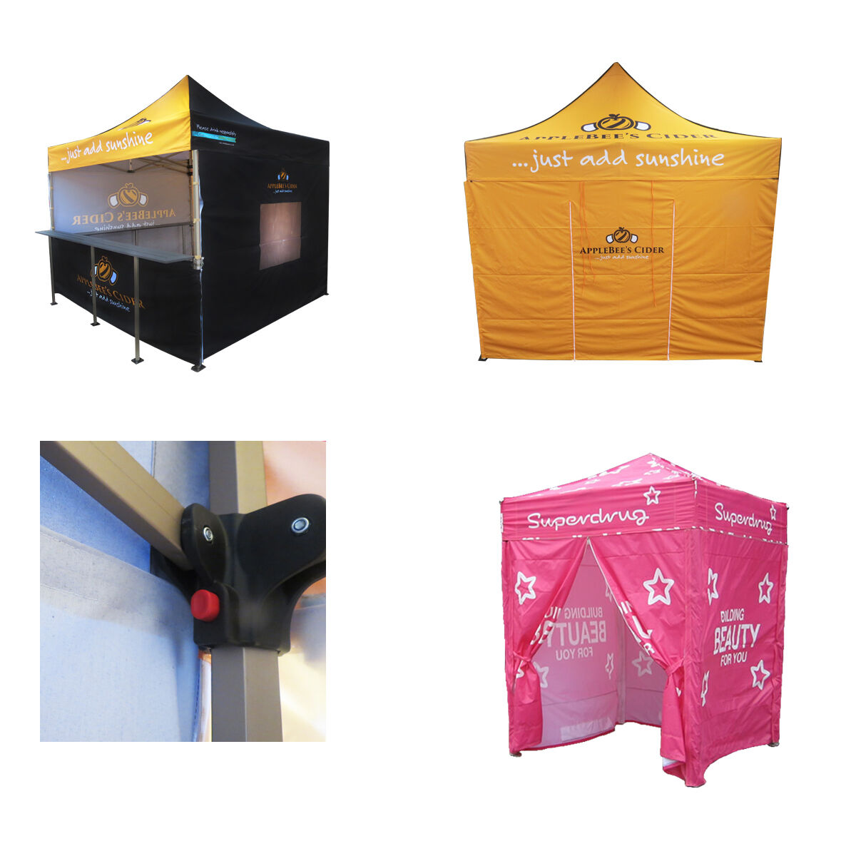 Printed Promotional Marquees and Gazebos 