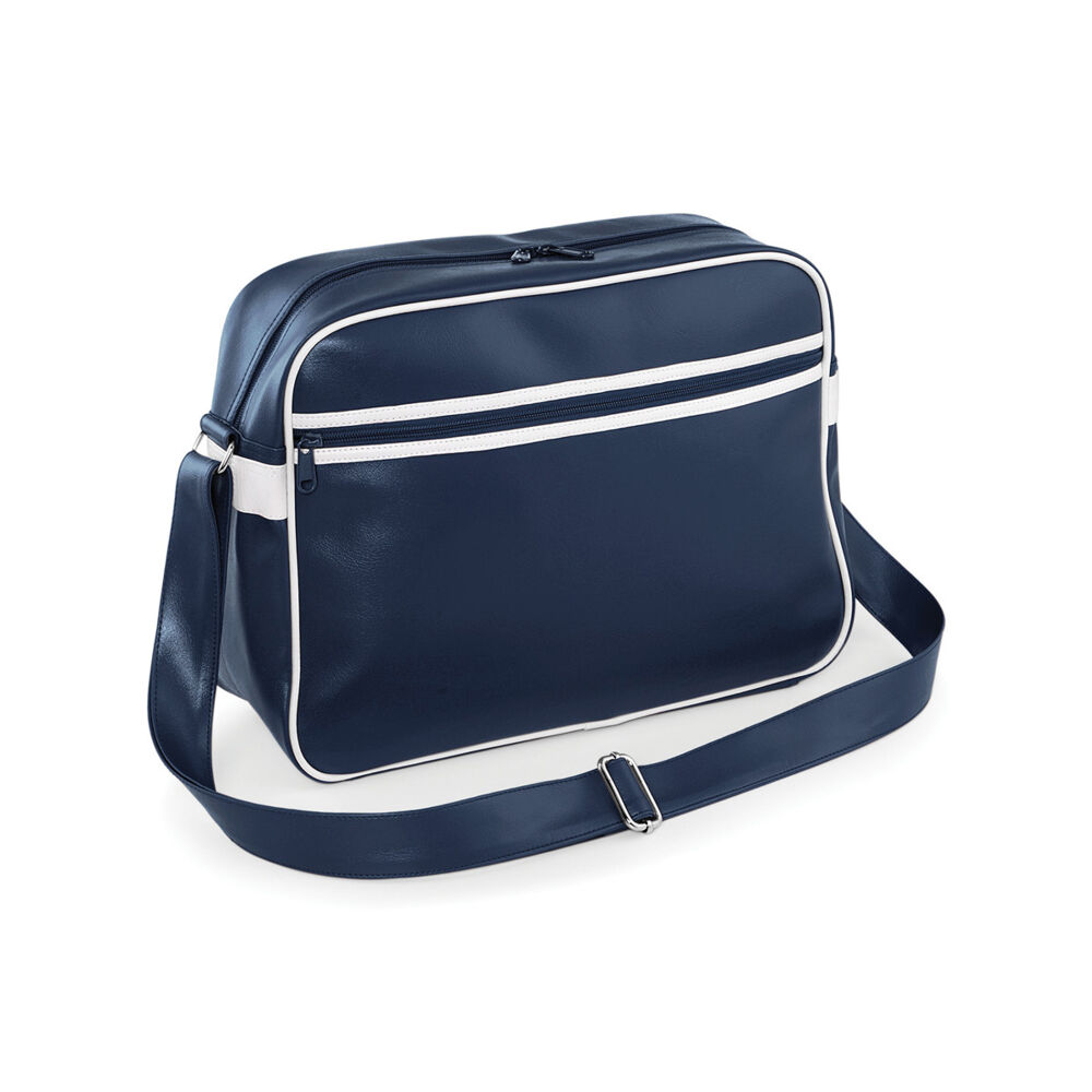 Retro PVC Messenger Bag