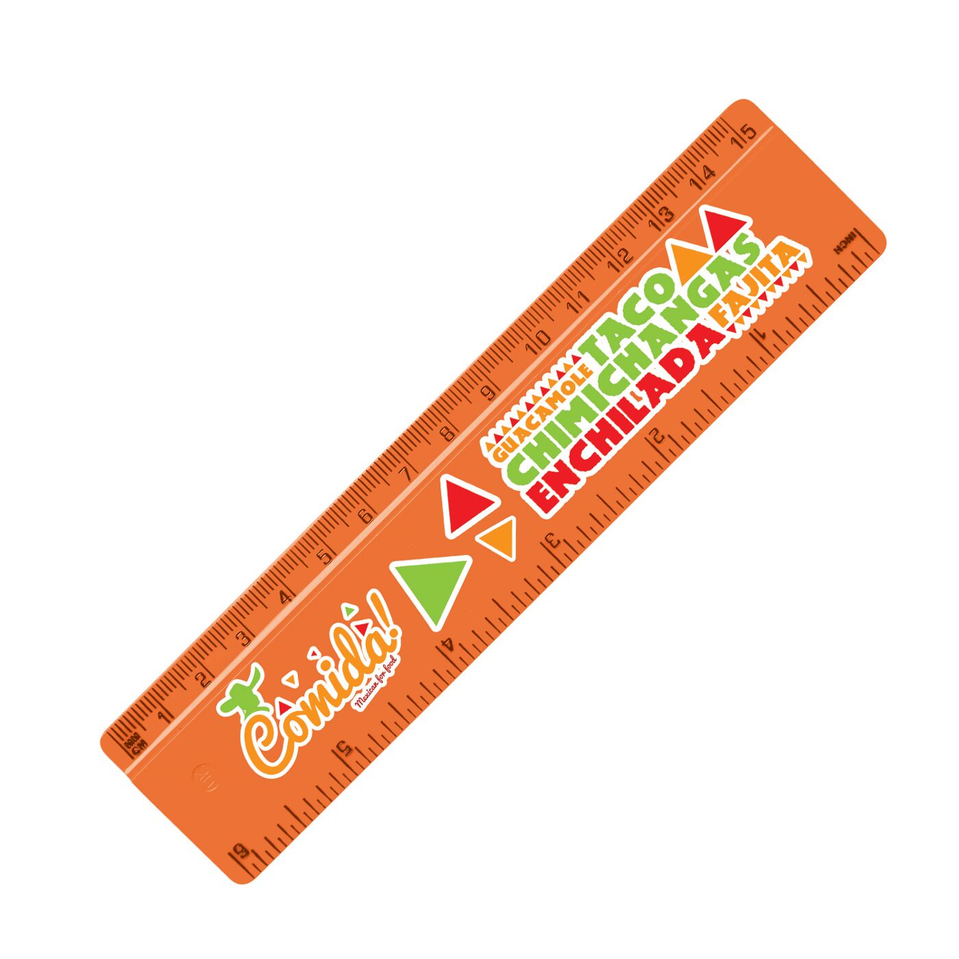 Colourful Rulers - 15cm
