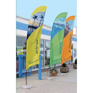 Full Colour Printed Sail Flag Banners