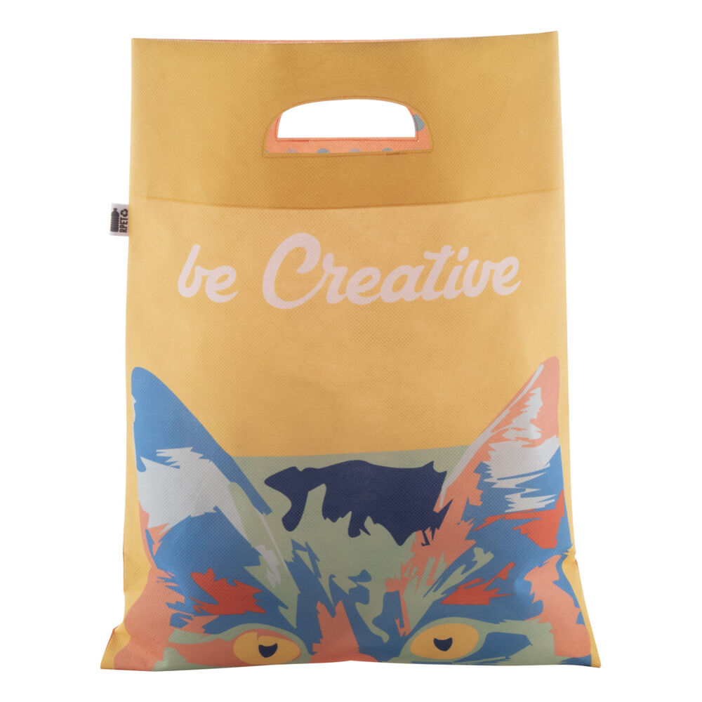 Small rPET custom shopping bag