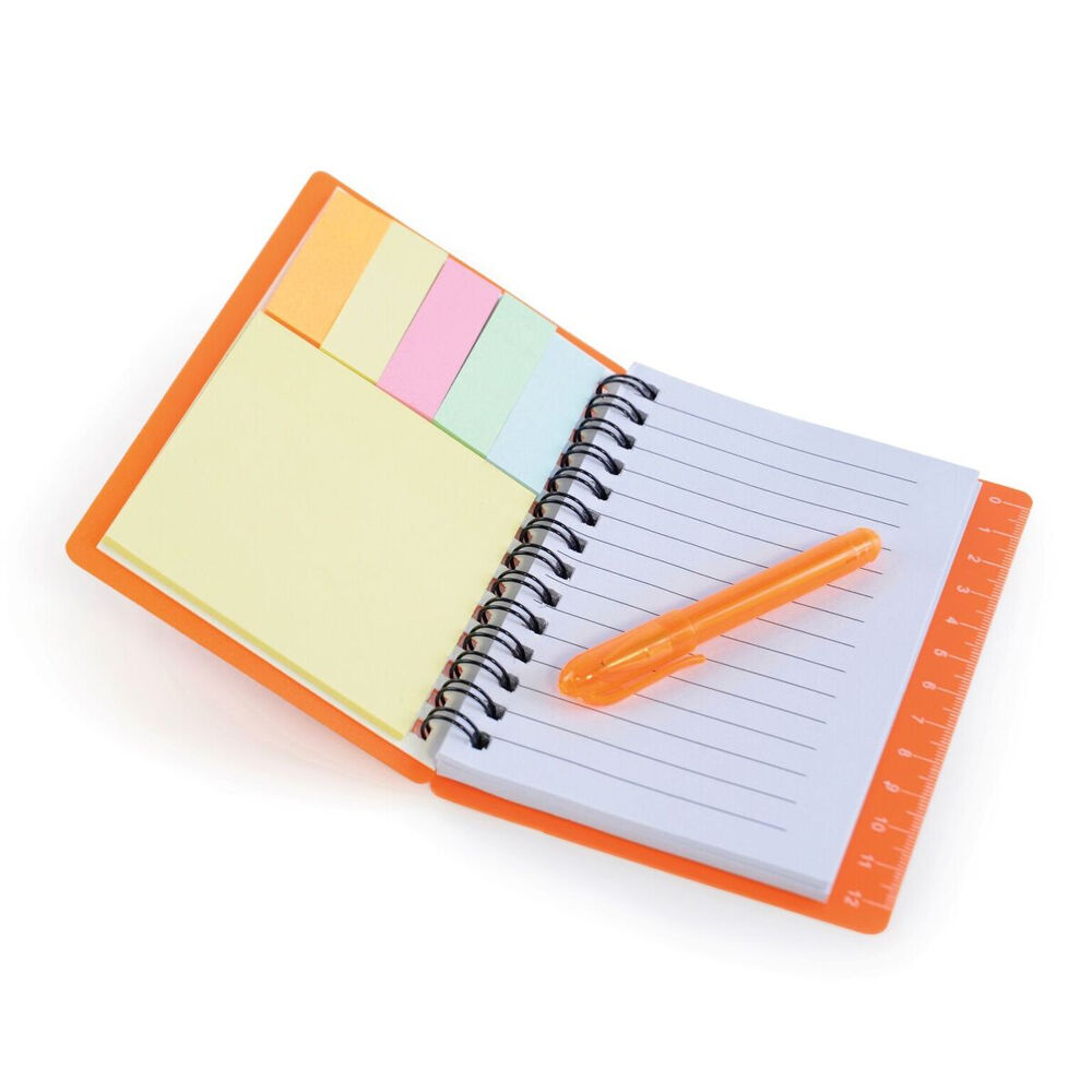 Printed Mini Spiral Notepad & Pen Set