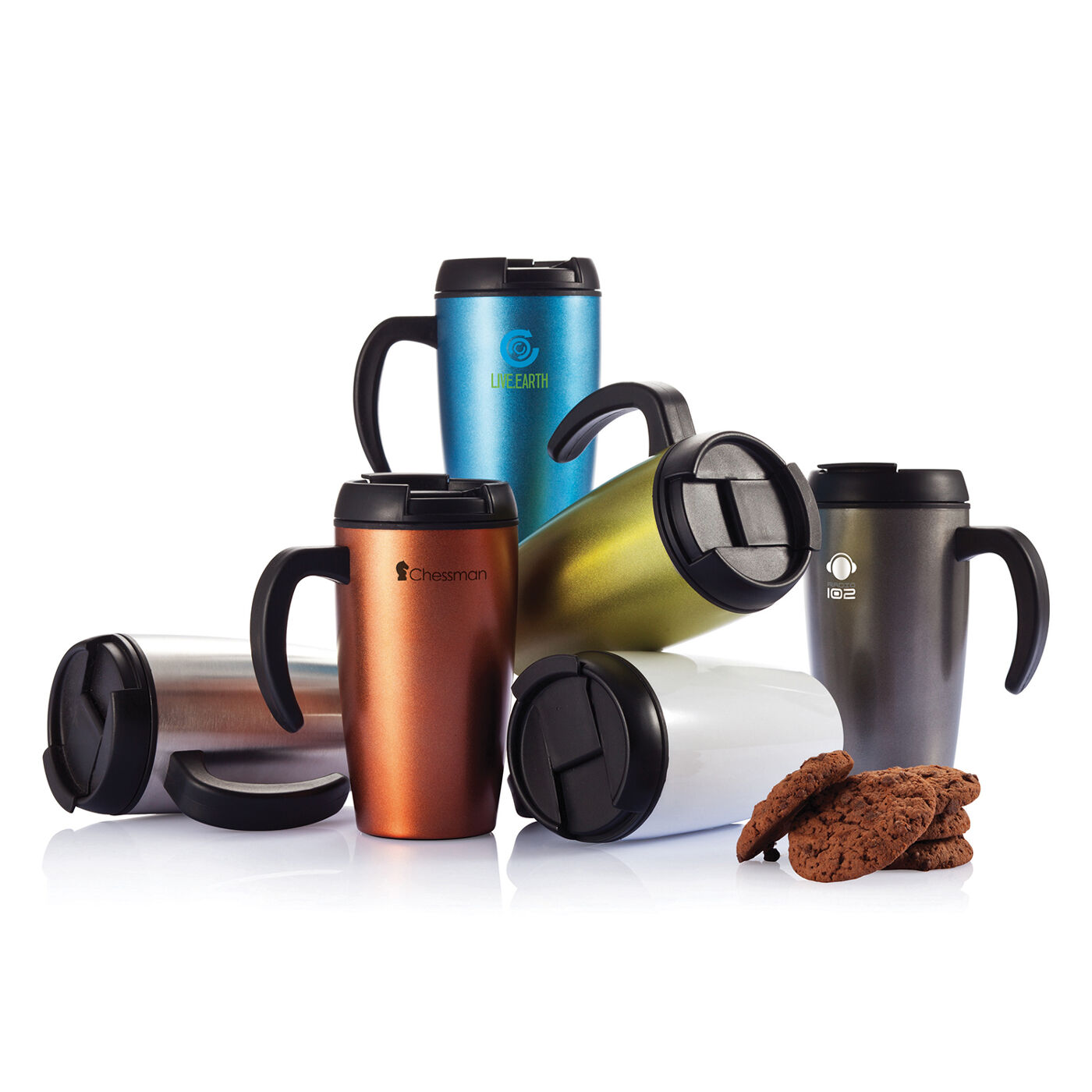 Urban Thermal Coffee Mugs With Lids