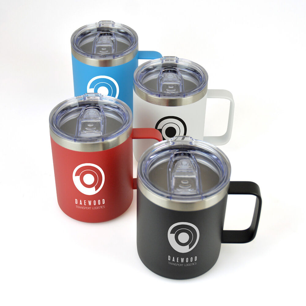 Vermillion Metal Mug
