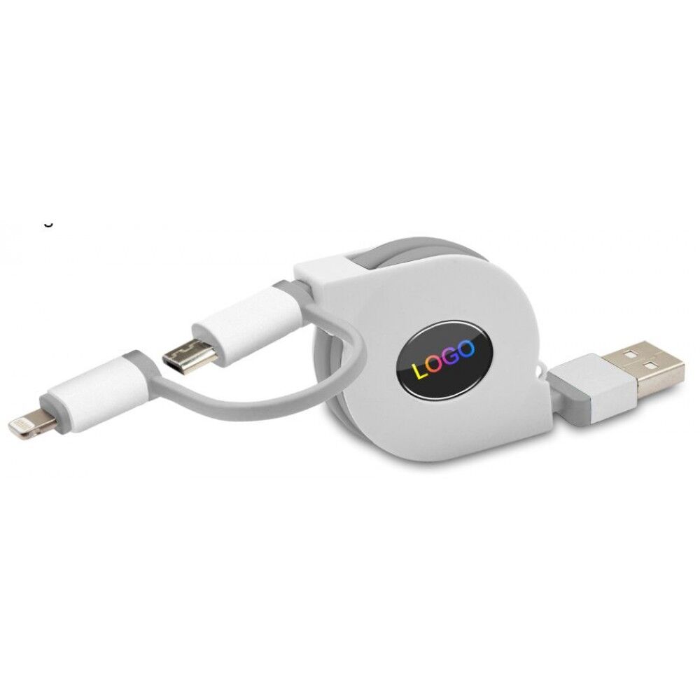 multifunctional lightening and micro USB charging cable