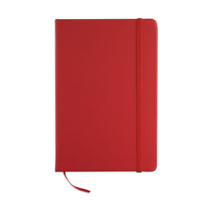 A5 Notebooks with Soft Cover to Personalise - Red