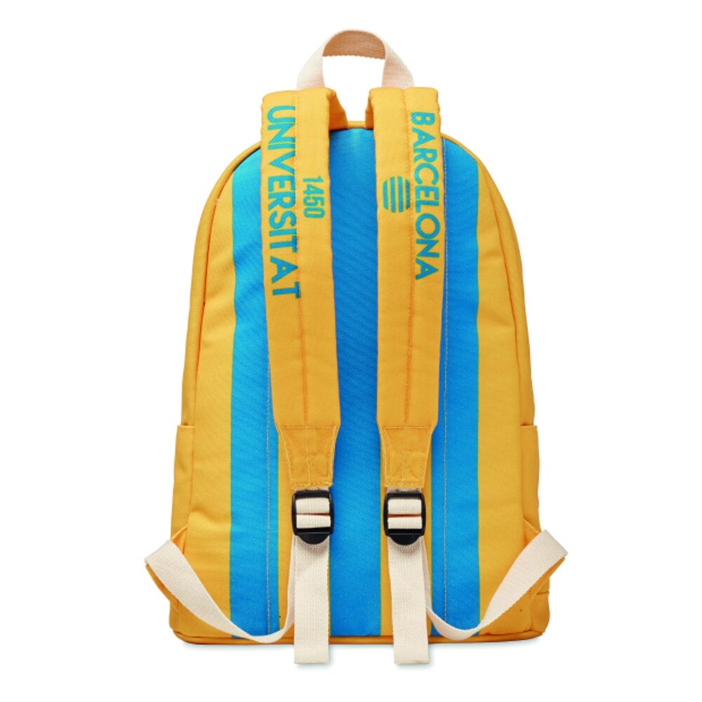 Backpack with all over printing  back view