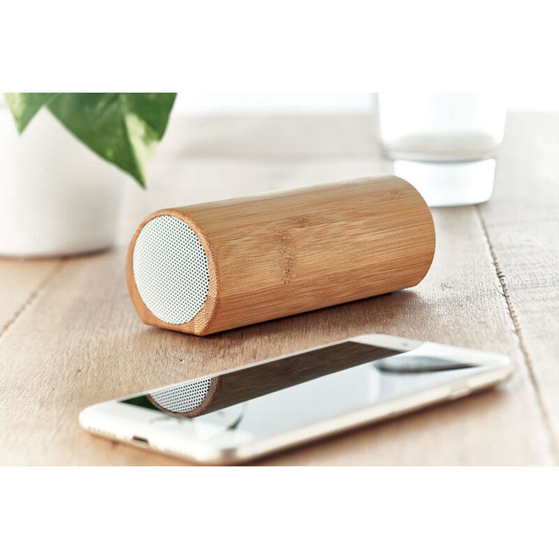 Bamboo Bluetooth Stereo Speakerbox