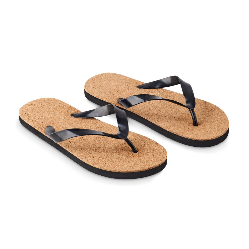 Cork Beach Flip Flops