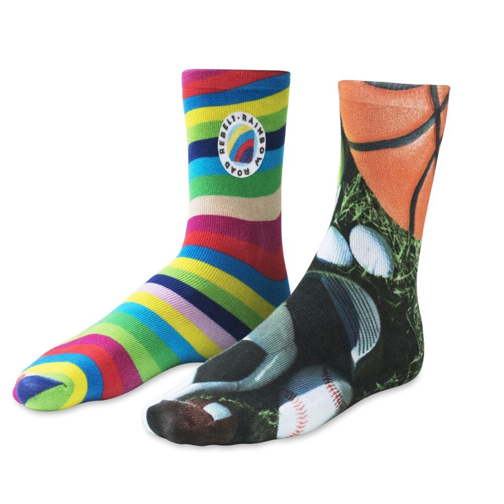Custom Printed Cotton Socks